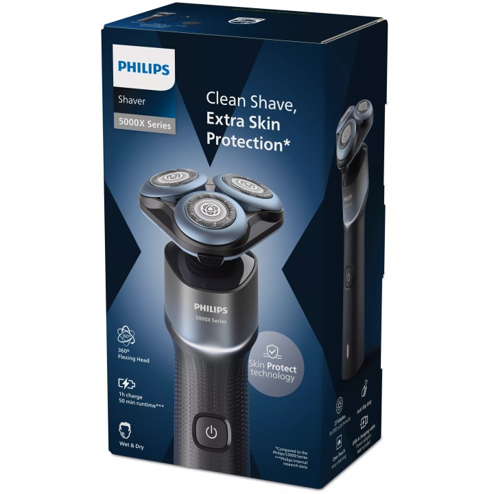Philips Shaver 5000X series X5006/00 Afeitadora eléctrica Wet & Dry
