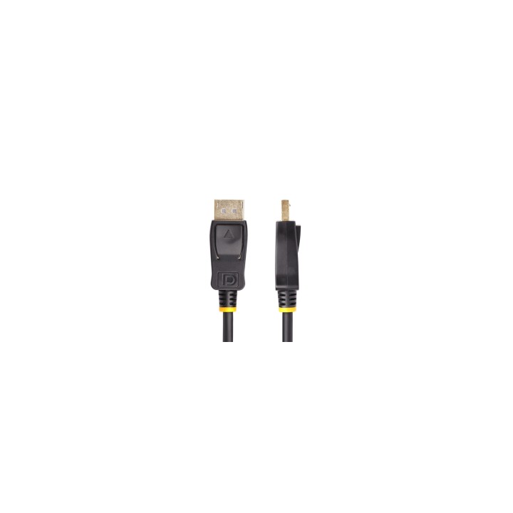 StarTech.com Cable Adaptador DisplayPort a HDMI de 2m con Conectores de Agarre - 4K 60Hz con HDR - Conversor de Vídeo Activo DP