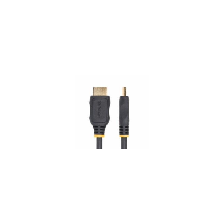 StarTech.com Cable HDMI 2.0 de Extensión Alargador de 18in (0,5m) - Cable HDMI de Alta Velocidad Ahorrador de Puertos - 4K 60Hz