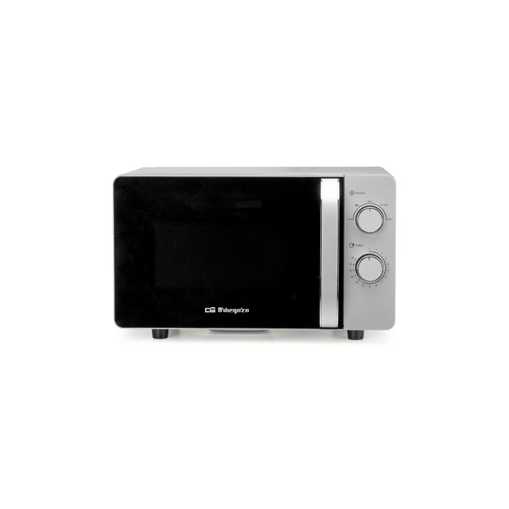 Orbegozo MI 2062 CE microondas Negro, Plata Solo microondas Encimera 20 L 700 W