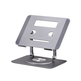 StarTech.com Soporte Elevador de Ordenador Portátil - Base Giratoria de 360 -Base Giratoria de Ordenador para Escritorio -