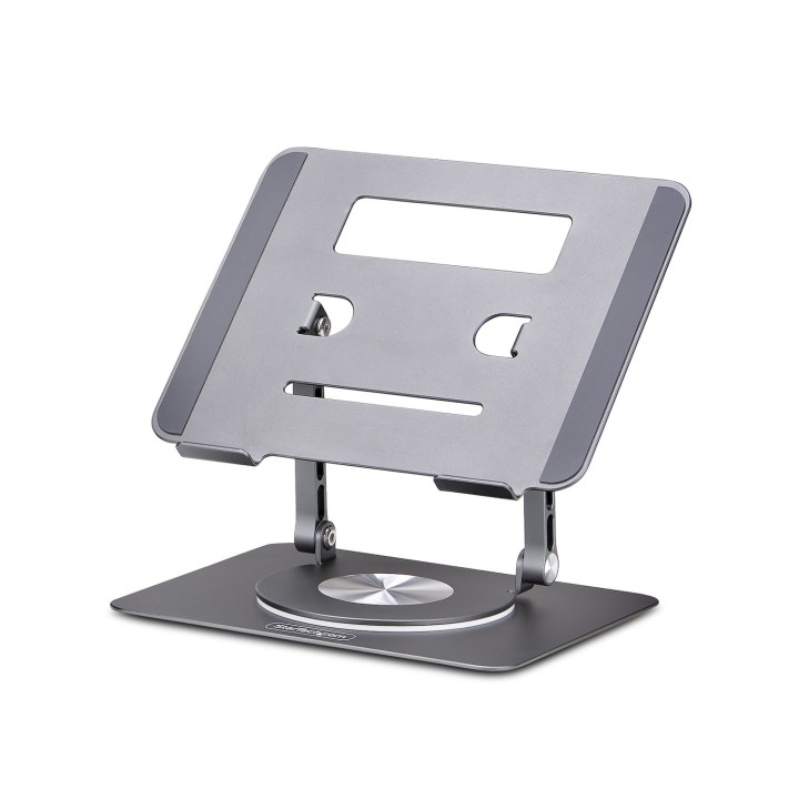 StarTech.com Soporte Elevador de Ordenador Portátil - Base Giratoria de 360 -Base Giratoria de Ordenador para Escritorio -