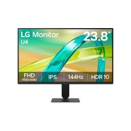 LG 24U411B-B pantalla para PC 60,5 cm (23.8") 1920 x 1080 Pixeles Full HD LCD Negro
