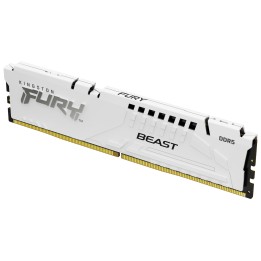Kingston Technology FURY Beast 16GB 6000MT/s DDR5 CL36 DIMM White EXPO