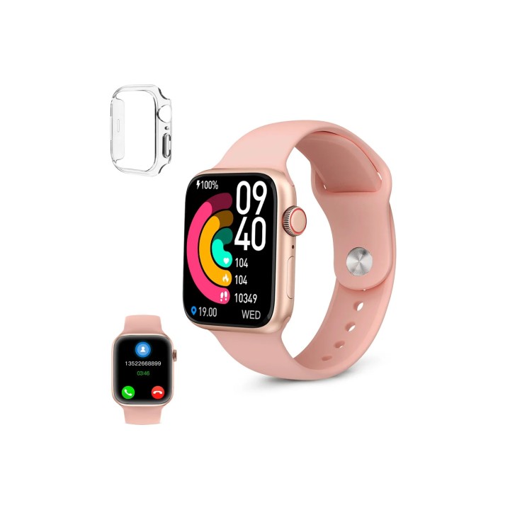Ksix Smartwatch Urban 4 mini, Para muñecas pequeñas, Pant. TFT 1,74