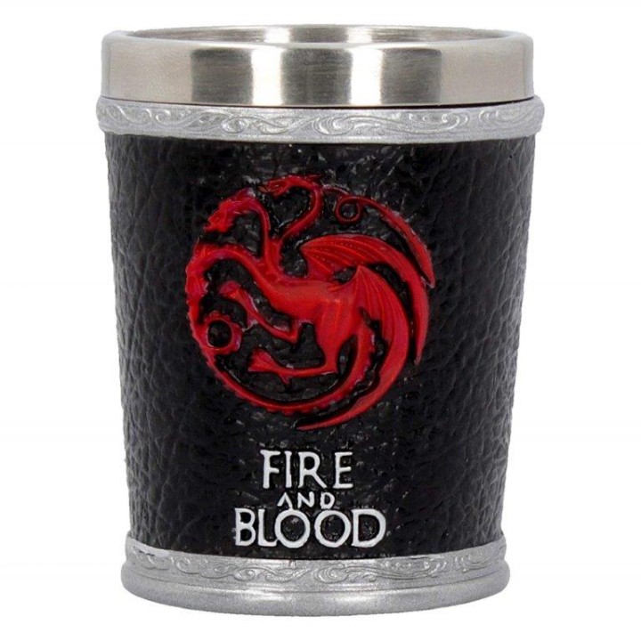 Vaso Chupito Fire & Blood Targaryen - Juego de Tronos