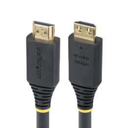 StarTech.com Cable HDMI de Alta Velocidad de 6,1m con Conectores con Agarre - 4K 60Hz/1440p 144Hz - HDR10/HDCP 2.2/ARC - 18Gbps