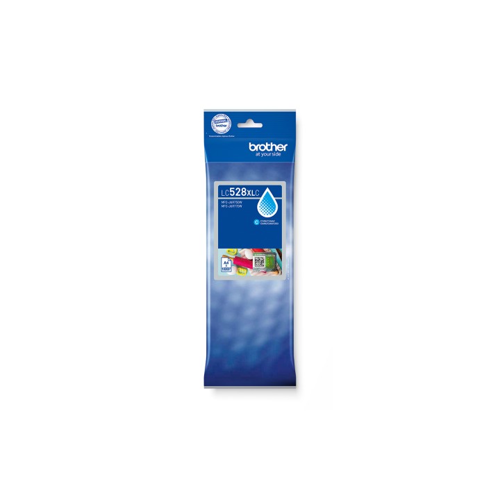 Brother LC528XLC cartucho de tinta 1 pieza(s) Original Ultra High Yield Cian