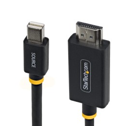 StarTech.com Cable Adaptador Mini DisplayPort a HDMI de 2m - 4K 60Hz HBR3/HDCP 2.3/DPCP - Cable mDP a HDMI 2.0 - Conversor de