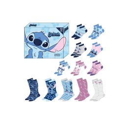 Caja Regalo Stitch 12 Pares de Calcetines Talla 35/41 Edición Limitada