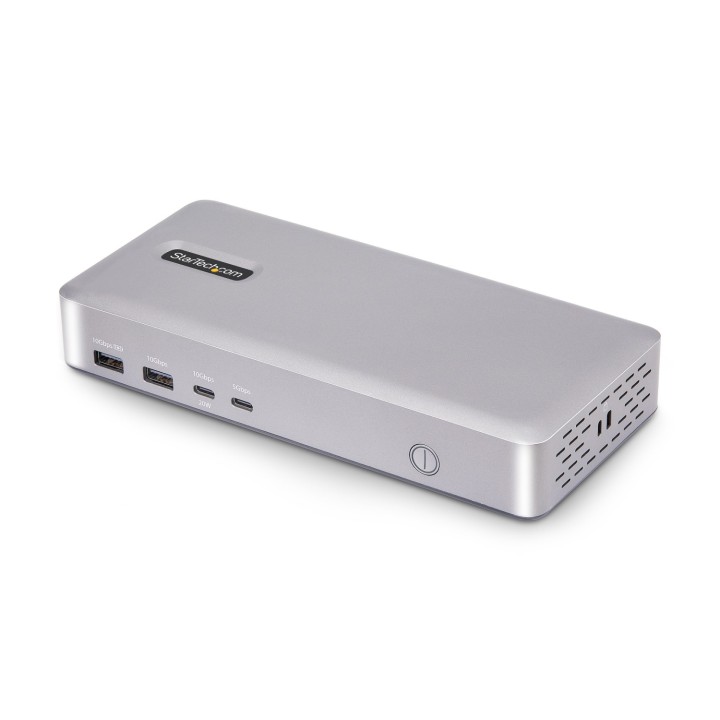 StarTech.com Docking Station USB4 - USB-C de 40Gbps - Vídeo Doble HDMI - Hasta 1x 8K 60Hz 4:4:4 (RGB) o 2x 4K 120Hz 4:2:2 - con