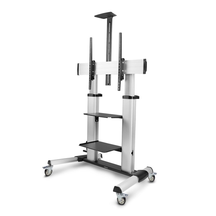 StarTech.com Carrito Soporte Móvil con Ruedas para TV de Pantalla Plana de 60 a 100 Pulgadas o 100kg - Soporte Rodante