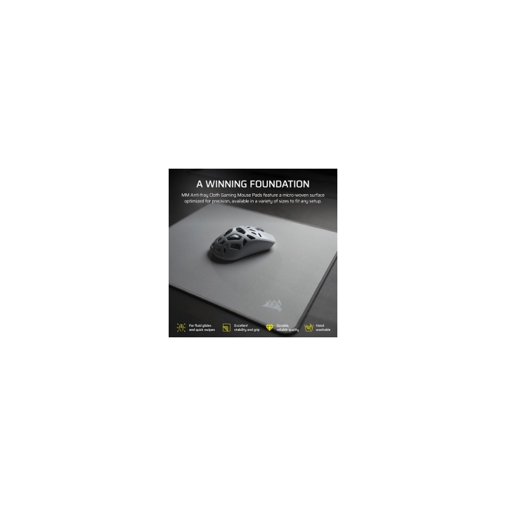 Corsair MM 2XL Gray Alfombrilla de ratón para juegos Gris