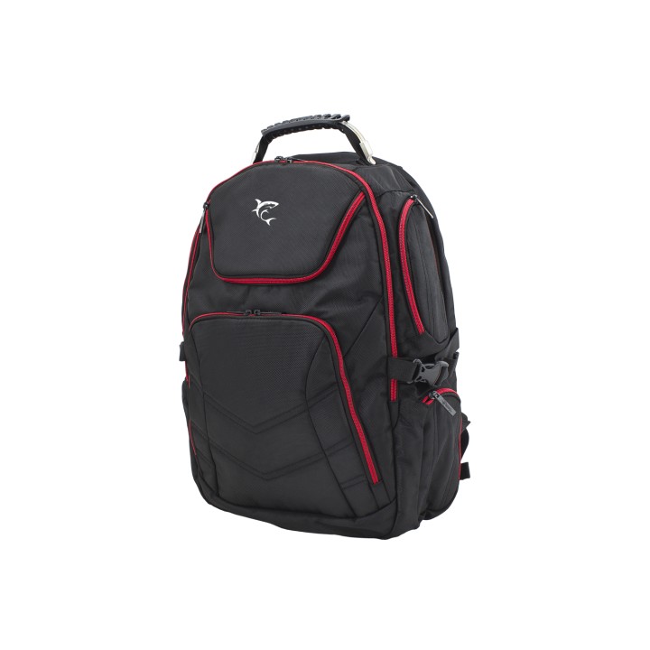 White Shark Dark Nomad mochila Mochila deportiva Negro, Rojo Poliéster