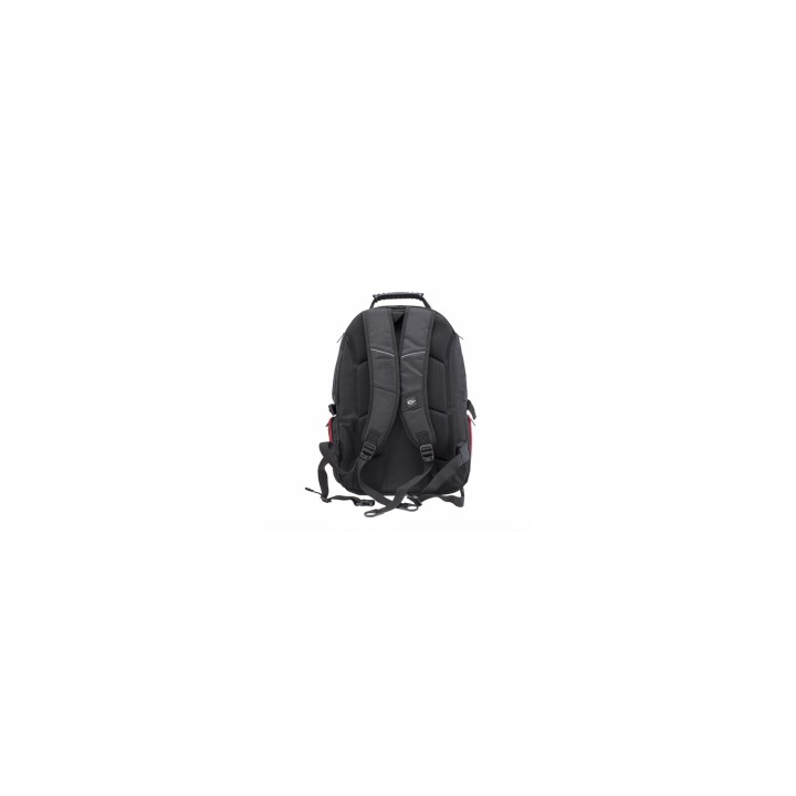 White Shark Dark Nomad mochila Mochila deportiva Negro, Rojo Poliéster