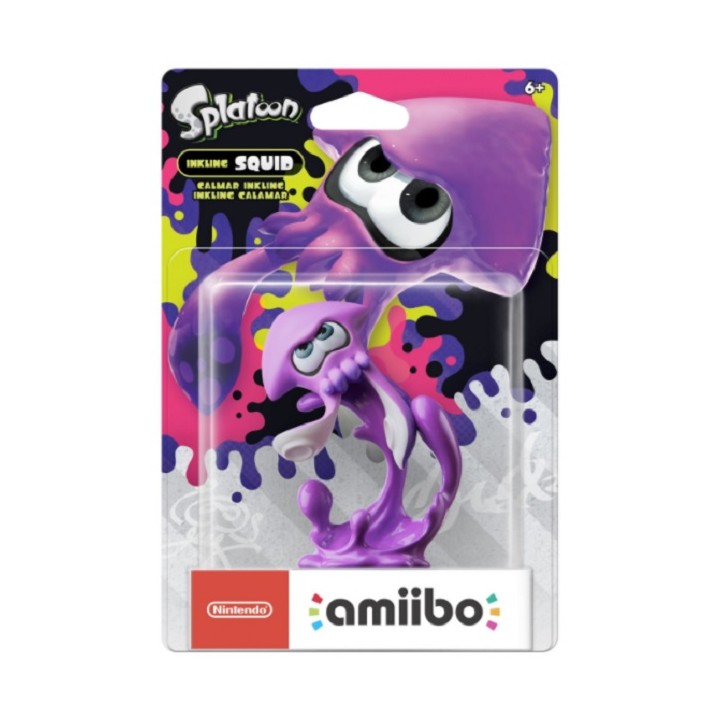 Amiibo Inkling Calamar Squid (Splatoon) - Wii U