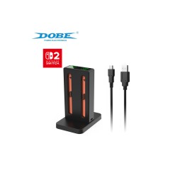 DOBE BASE DE CARGA MULTIPLE JOYCON NINTENDO SWITCH 2 6972520258763