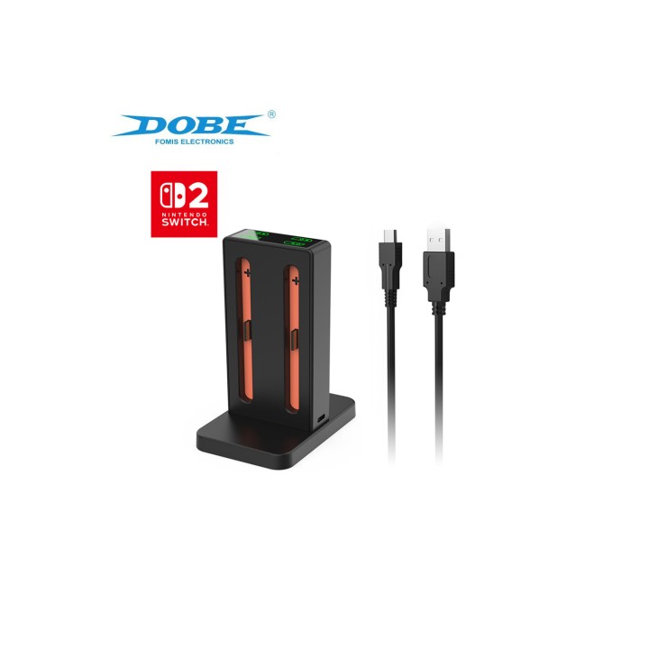 DOBE BASE DE CARGA MULTIPLE JOYCON NINTENDO SWITCH 2 6972520258763