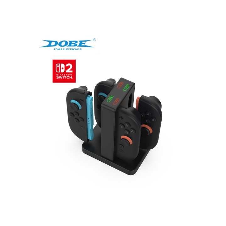 DOBE BASE DE CARGA MULTIPLE JOYCON NINTENDO SWITCH 2 6972520258763