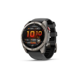 Garmin fēnix 8 Pro 3,56 cm (1.4") AMOLED 51 mm Digital 454 x 454 Pixeles Pantalla táctil Grafito, Titanio Wifi GPS (satélite)