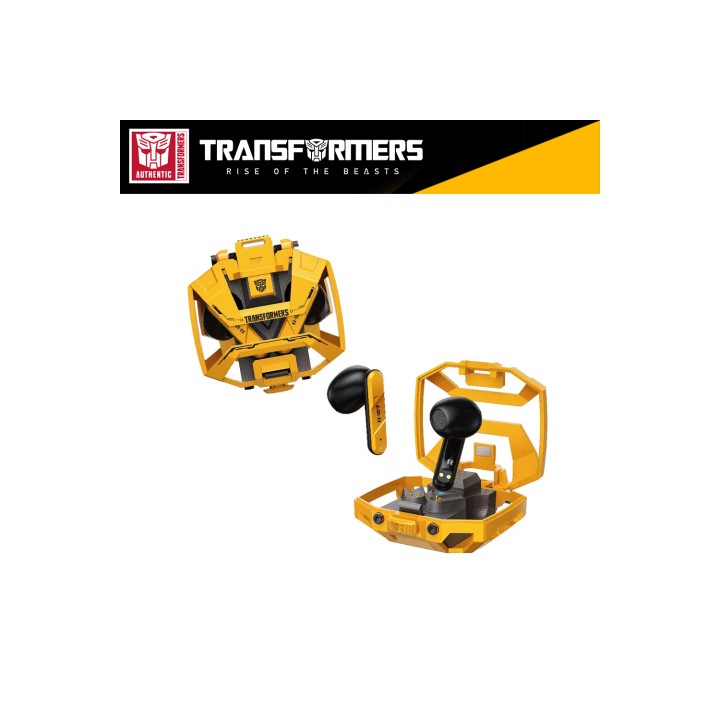 Auriculares Inalámbricos Transformers TF-T32 True Wireless Bluetooth Bumblebee con Estuche de Carga