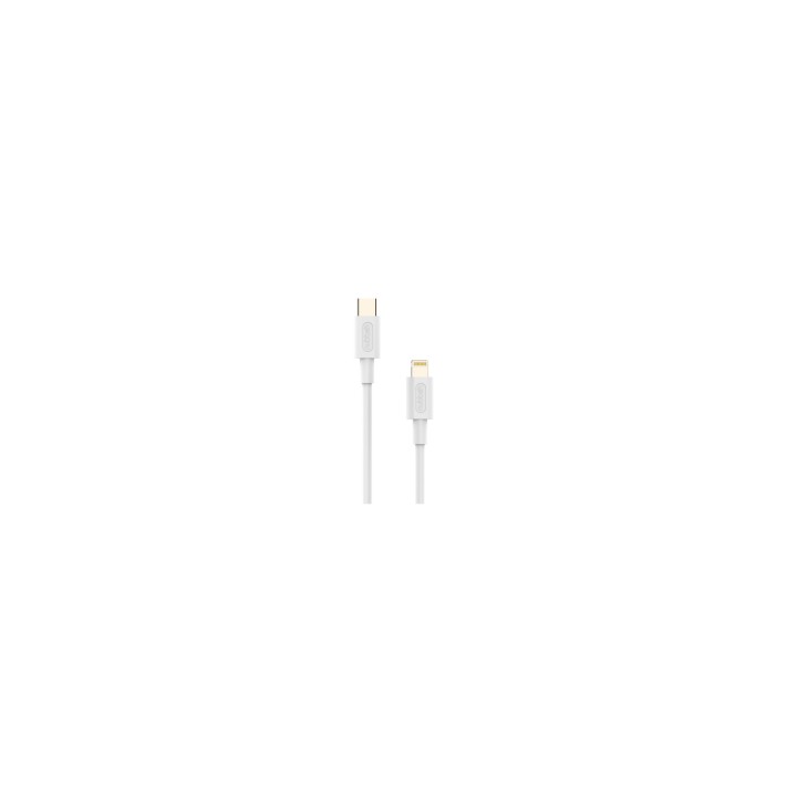 Cable Nubbeh Elisium Lightning a USB-C 1 m 2A Blanco TPE