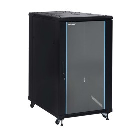 Phasak Armario Rack PRO 19" 22U 600 x 600 negro con ventilación - PHO 6622