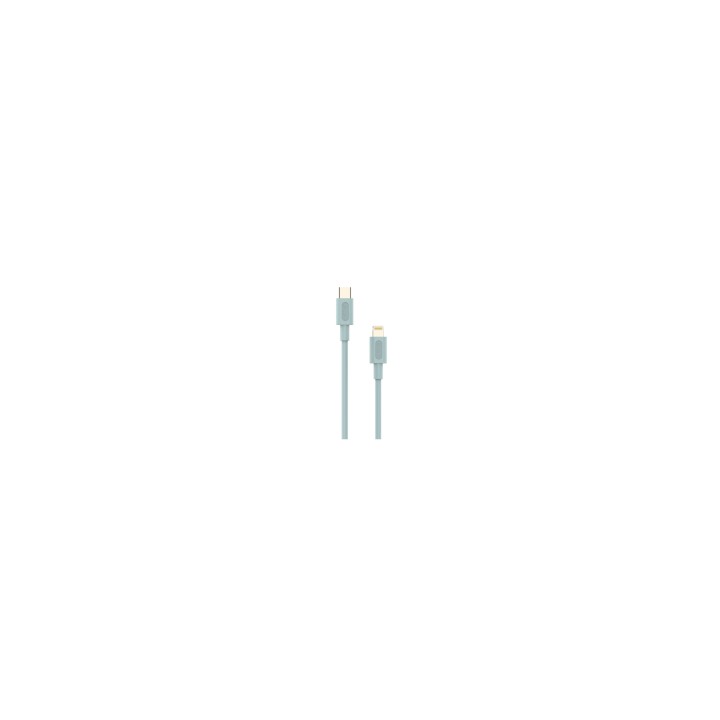 Cable Nubbeh Elisium Lightning a USB-C 1 m 2A Turquesa TPE