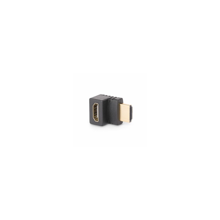 StarTech.com Adaptador HDMI 2.0 Acodado Hacia Arriba - Macho a Hembra - Adaptador HDMI en Ángulo Recto - Ahorrador de Puertos