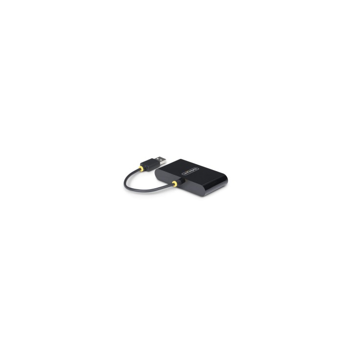 StarTech.com Hub USB 2.0 de 4 Puertos - Ladrón USB Alimentado por el Bus - 480Mbps - Hub Portátil Externo USB - Multiplicador