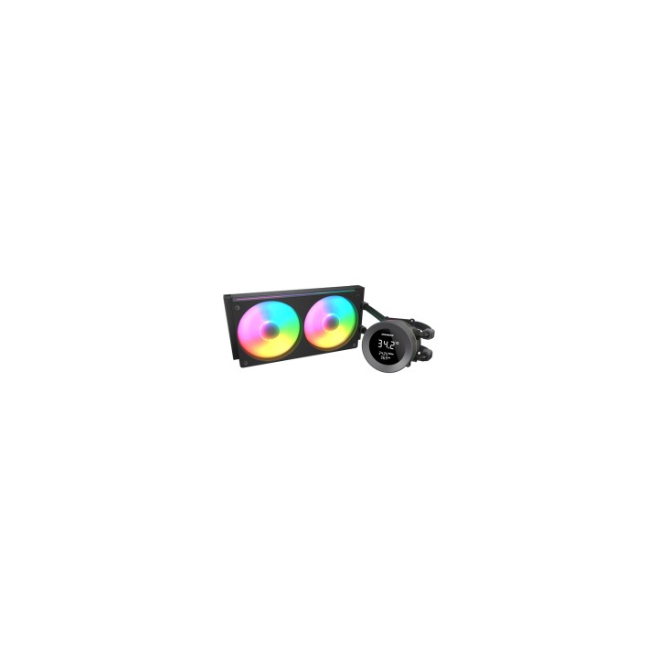 COUGAR CGR-PSDVARGB-B-240 Procesador Sistema de refrigeración líquida todo en uno 12 cm Negro