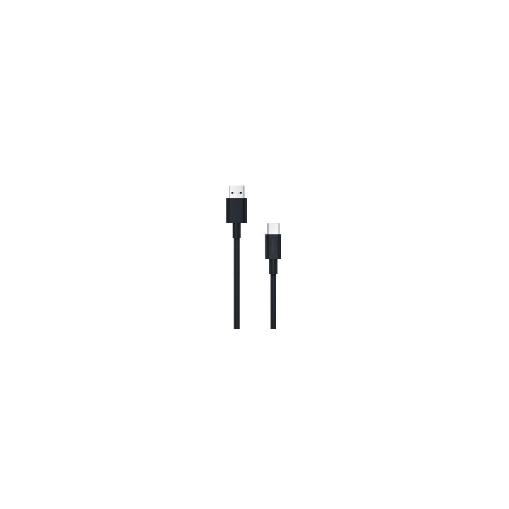 Cable Nubbeh Borealis USB-A a USB-C 1,5 m 3A Negro de Silicona Líquida