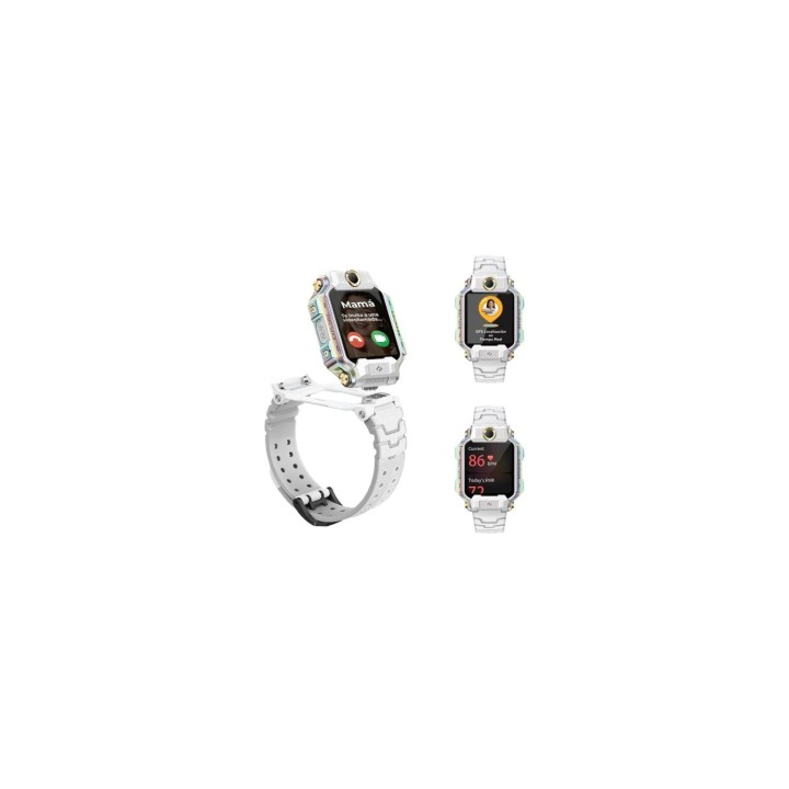 Imoo X10 4G GPS Videollamada 44mm Pantalla HD Blanco Resistencia Agua IP68 SOS Infantil Control parental