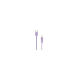 Cable Nubbeh Elisium USB-C a USB-C 1 m 3A Lila TPE