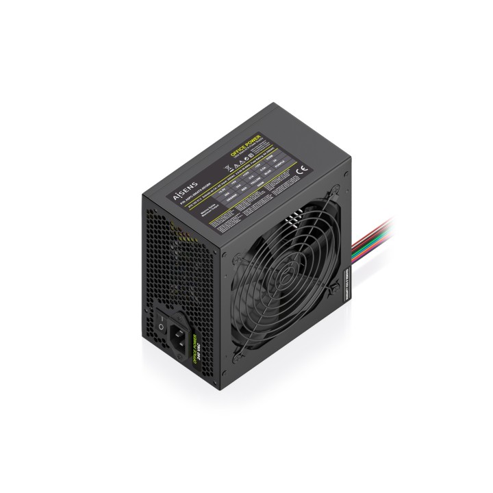AISENS Fuente Alimentacion ATX 500W OEM, Negra