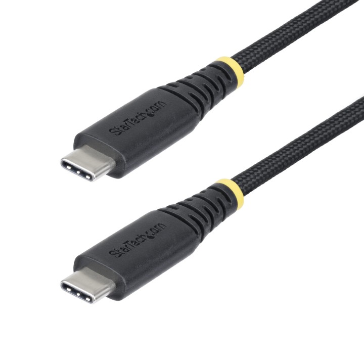 StarTech.com Cable de Carga USB-C de 1m - Cable Cargador USB Tipo C - PD EPR 240W 5A - Durable y Ultra Flexible - Cable