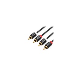 Vention VAB-R06-B300 cable de audio 3 m RCA Negro