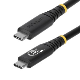 StarTech.com Cable USB4 2m - Cable USB-C Certificado USB-IF - 20Gbps - PD 240W EPR - 4K120 - DP 1.4 - Cable USB Tipo C -
