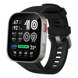 Amazfit Bip Max 5,26 cm (2.07") AMOLED Digital 432 x 514 Pixeles Pantalla táctil Plata Wifi GPS (satélite)