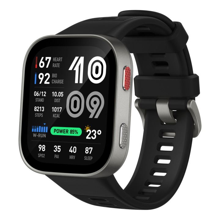 Amazfit Bip Max 5,26 cm (2.07") AMOLED Digital 432 x 514 Pixeles Pantalla táctil Plata Wifi GPS (satélite)