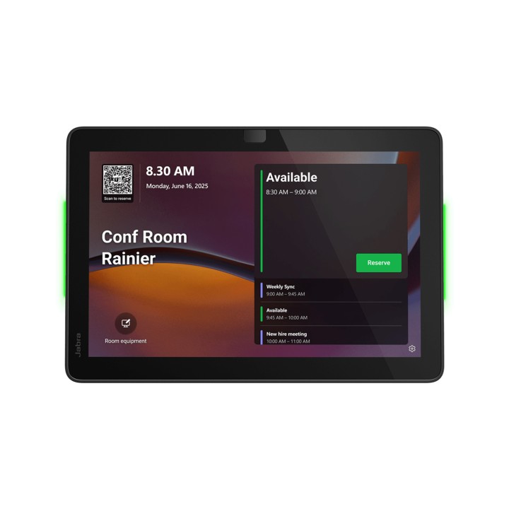 Jabra Scheduler UC 25,6 cm (10.1") 1920 x 1200 Pixeles 802.11a, 802.11b, 802.11g, Wi-Fi 4 (802.11n), Wi-Fi 5 (802.11ac) Negro