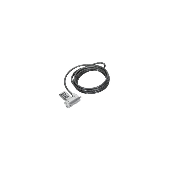 Targus ASP96RGLX cable antirrobo Plata 2 m
