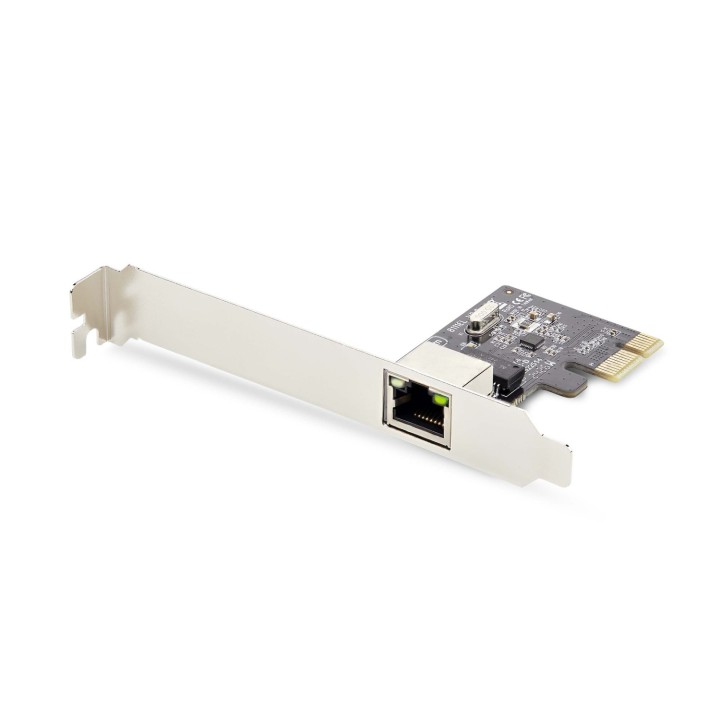 StarTech.com Tarjeta de Red PCI Express de 1 Puerto Gigabit - Adaptador Ethernet PCIe RJ45 - 10/100/1000Mbps - Tarjeta LAN -