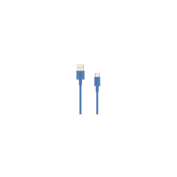 Cable Nubbeh Elisium USB-C a USB-A 1 m 3A Azul TPE