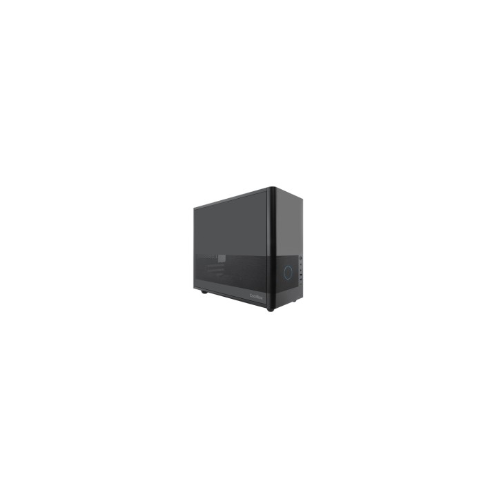 CoolBox CAJA MATX MP2 NEGRA USB-C 3.2 GEN1 VENTILADOR 120 PWM FULL METAL S/FTE