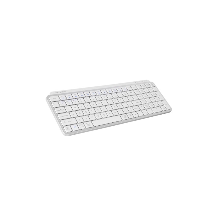 Mars Gaming MK-SILENKEYS teclado Universal RF Wireless + Bluetooth QWERTY Español Blanco
