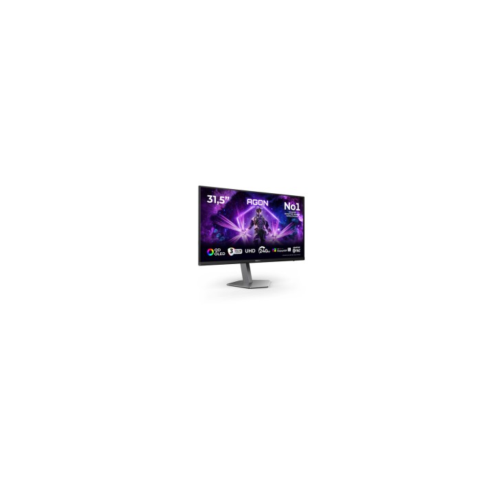 AOC AGON PRO AG326UZD2 pantalla para PC 80 cm (31.5") 3840 x 2160 Pixeles 4K Ultra HD OLED Negro