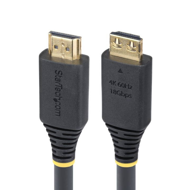StarTech.com Cable HDMI de Alta Velocidad de 7m - Conectores de Agarre - 4K60Hz/1440p 144Hz - HDR10/HDCP 2.2/ARC - UHD - 18Gbps