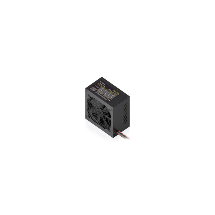 AISENS Fuente Alimentacion ATX 500W con Cable de Alimentacion OEM, Negra