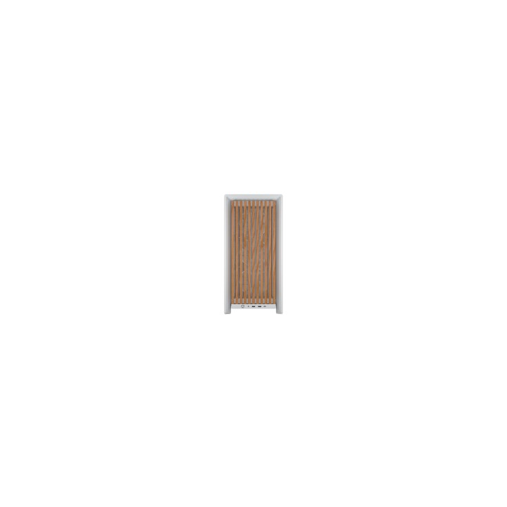 Corsair FRAME 4000D WOOD RS Midi Tower Madera, Blanco